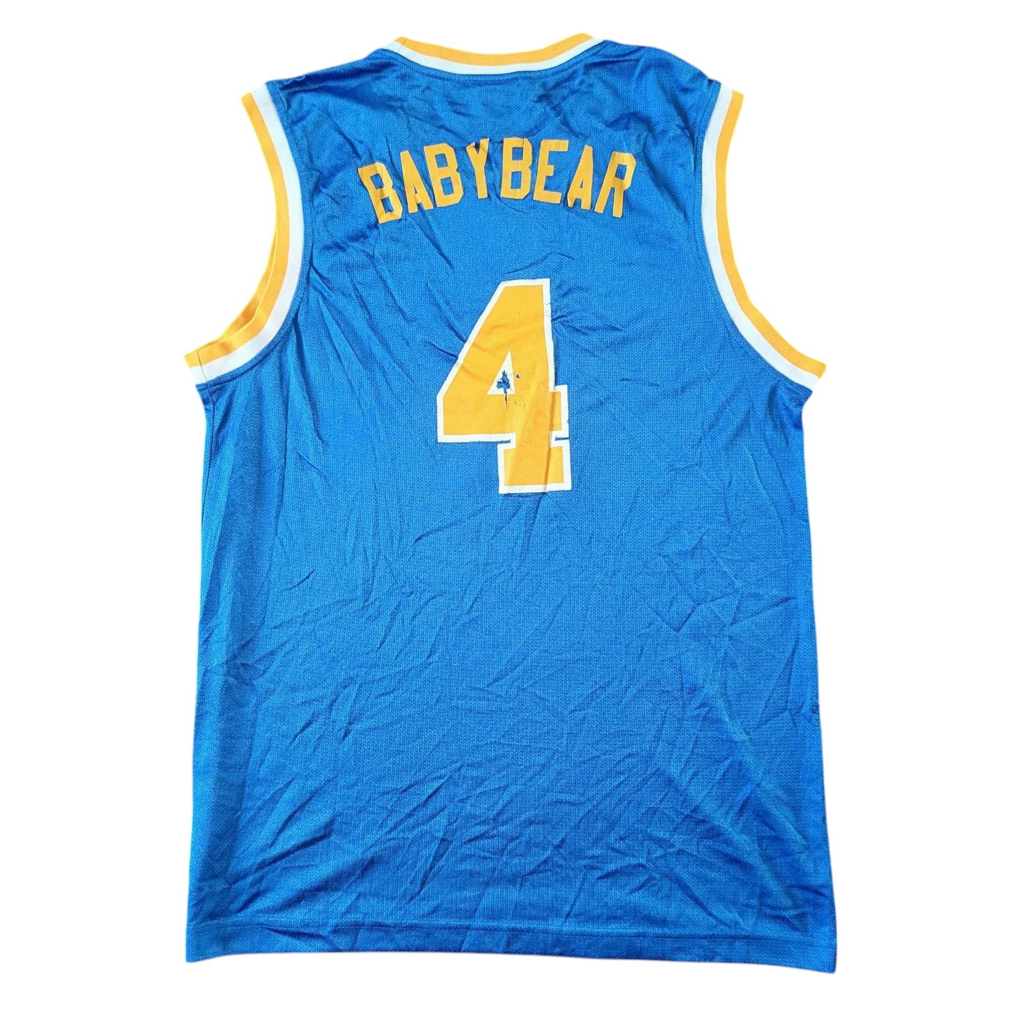 Adidas UCLA Bruins 4 Baby Bear Basketball Jersey - Blue/Gold Large - USASTARFASHION