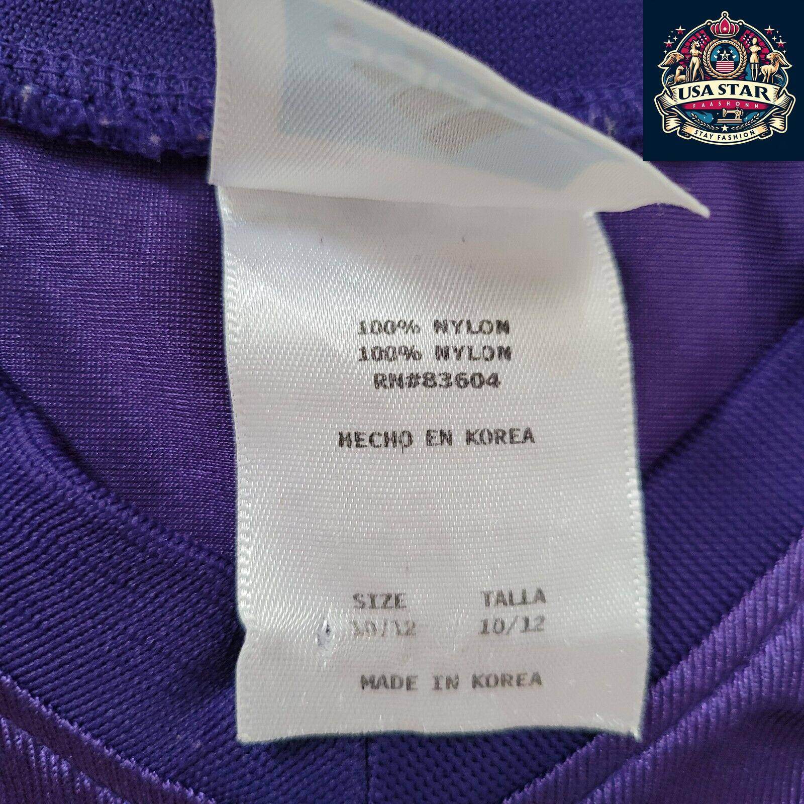 Adidas Vikings Jersey 11 Culpepper Youth NFL Jersey M 10 - 12 - Stylish, Durable & Comfortable - USASTARFASHION