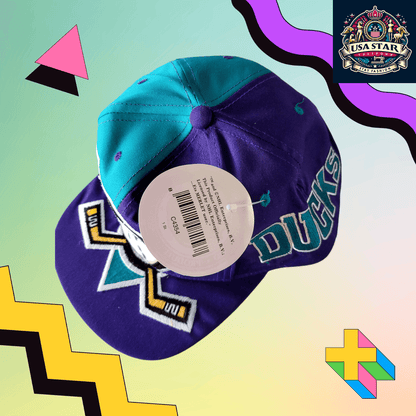 Anaheim Ducks Baseball Cap – NHL Adjustable Hat with Embroidered Logo in Team Colors - USASTARFASHION