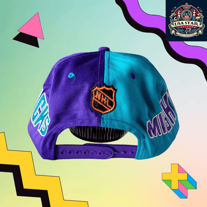 Anaheim Ducks Baseball Cap – NHL Adjustable Hat with Embroidered Logo in Team Colors - USASTARFASHION