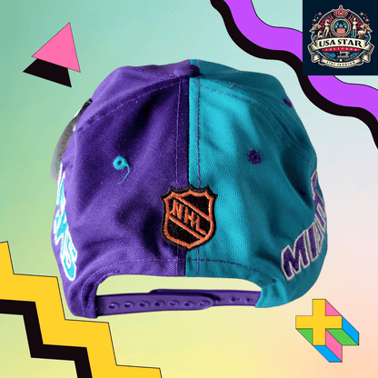 Anaheim Ducks Baseball Cap – NHL Adjustable Hat with Embroidered Logo in Team Colors - USASTARFASHION