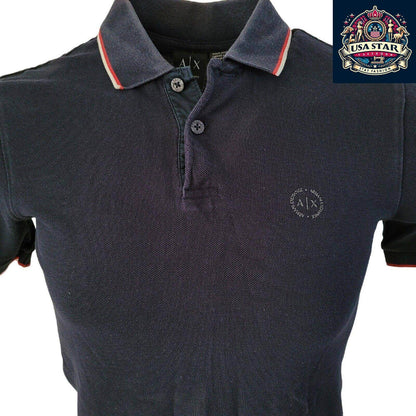 Armani Exchange T-Shirt Men XS - Stylish Tee in Breathable Fabric, Grade A Vintage Condition - USASTARFASHION