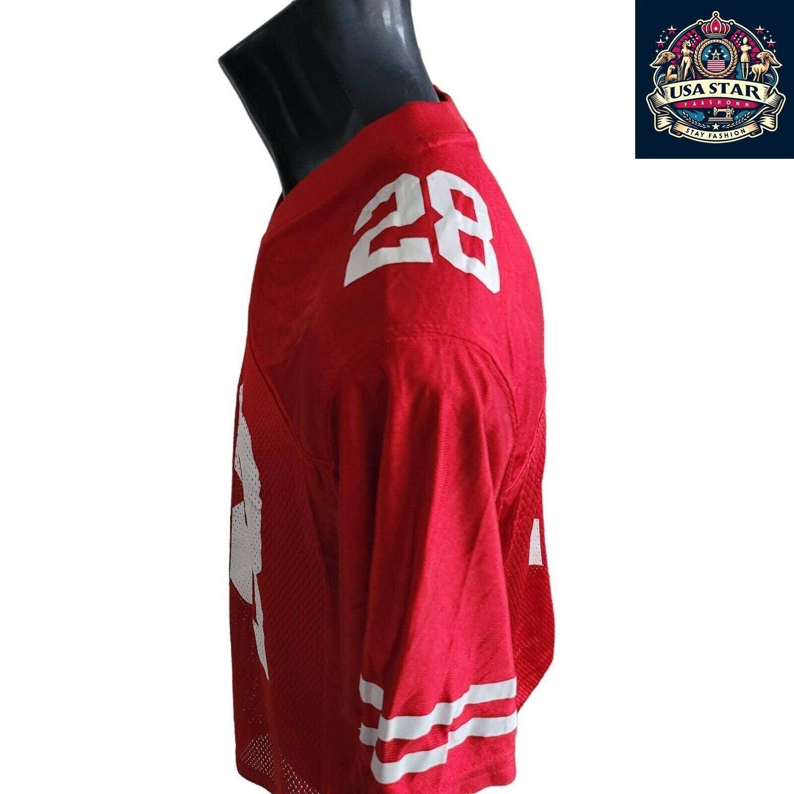 Authentic 28 Montee Ball Wisconsin Badgers Youth Jersey Size L - Iconic Design & Comfort - USASTARFASHION