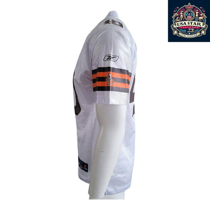 Authentic Cleveland Browns Jersey 40 by Reebok | Youth XL 100% Polyester | Comfortable Fit - USASTARFASHION
