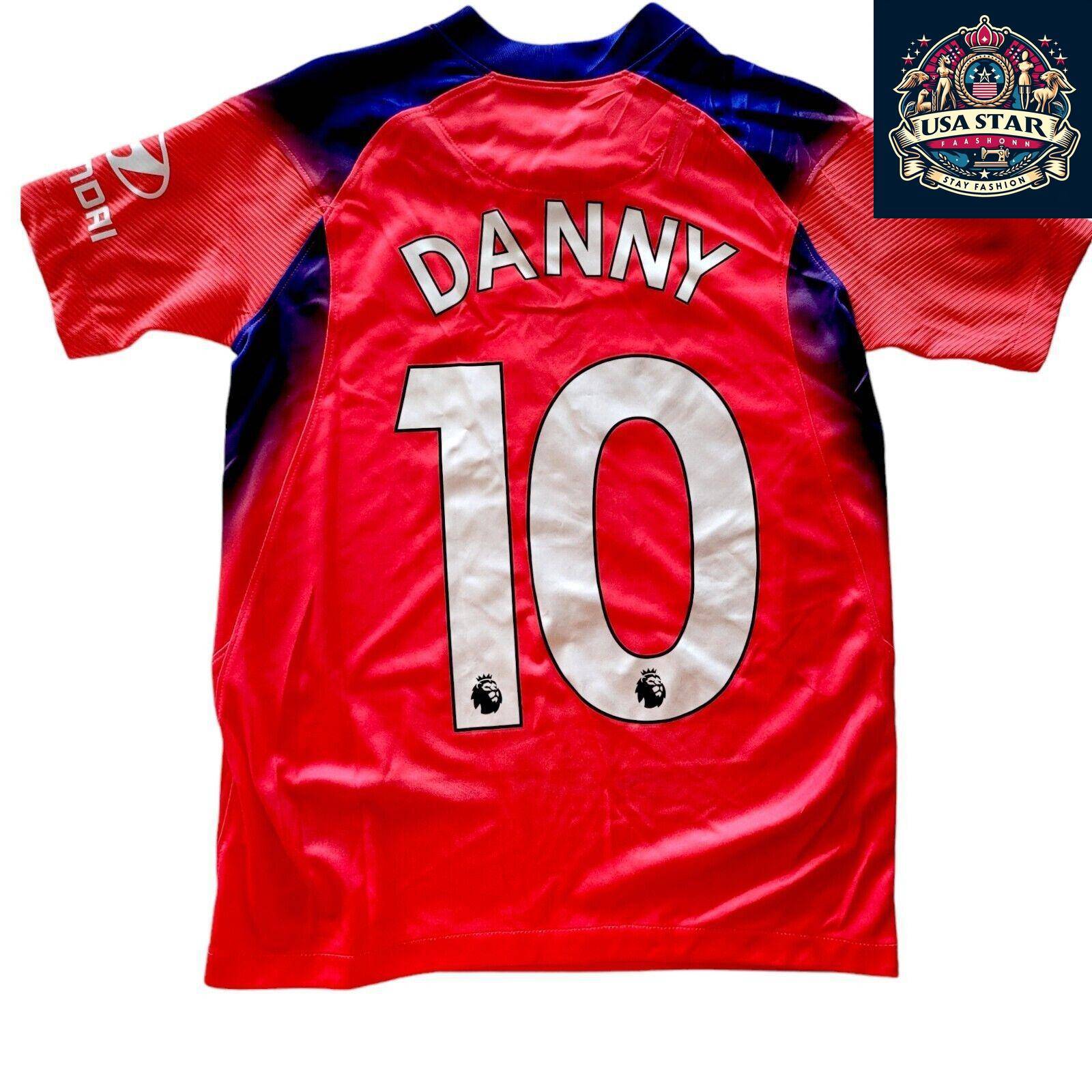 Authentic Nike Chelsea FC Jersey 2021/22 Third Red/Blue Custom "Danny" 10 M New With Tags - USASTARFASHION