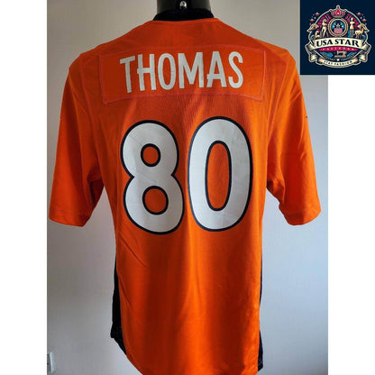 Authentic Nike Thomas 80 Denver Broncos Elite Limited NFL Jersey - Size S, Grade A Condition - USASTARFASHION