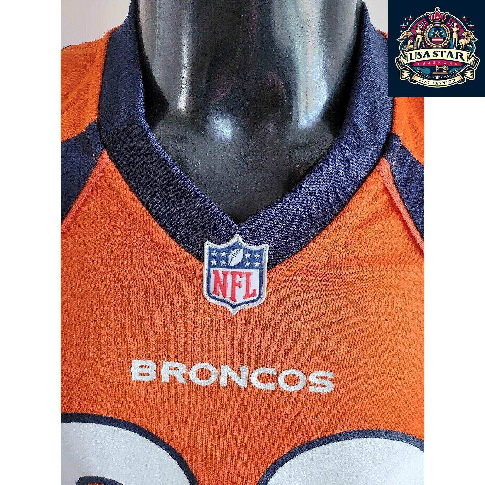 Authentic Nike Thomas 80 Denver Broncos Elite Limited NFL Jersey - Size S, Grade A Condition - USASTARFASHION
