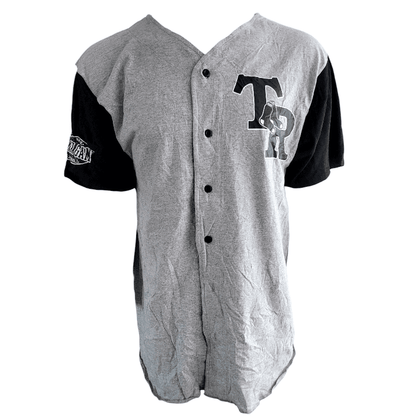 Badger Sport Black Sox Alumni Game Men's Large Baseball Jersey - Cotton Blend, Excellent Condition - USASTARFASHION