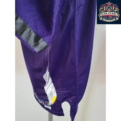 Baltimore Ravens Jersey Youth XL Flacco 5 Reebok Purple Durable Comfort High - Quality Fabric - USASTARFASHION