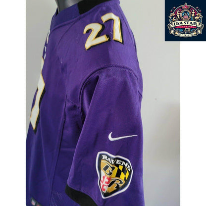 Baltimore Ravens Youth Jersey, Ray Rice 27 XL 18 - 20 by NIKE - Stylish Purple, Comfortable Fit - USASTARFASHION