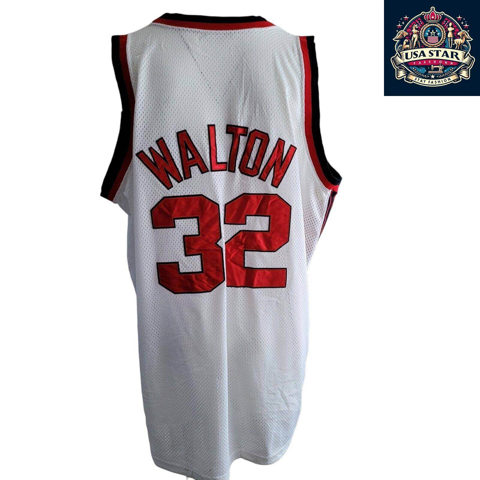 Bill Walton Jersey Portland Trail Blazers 32 Mitchell & Ness Hardwood Classics 1976 - 77 Size 56 - USASTARFASHION