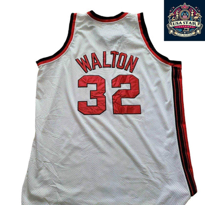 Bill Walton Jersey Portland Trail Blazers 32 Mitchell & Ness Hardwood Classics 1976 - 77 Size 56 - USASTARFASHION