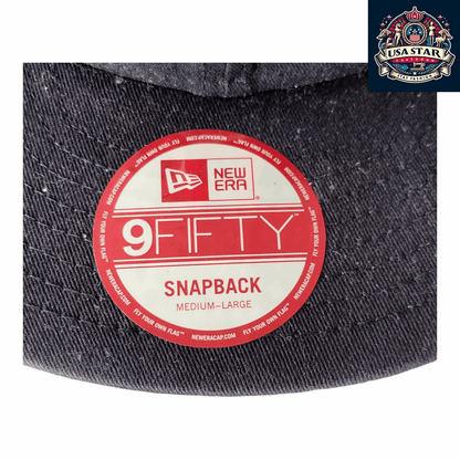 Boston Red Sox Snapback Hat - New Era 9FIFTY - Navy/Red - Adjustable, Durable, Medium - Large - USASTARFASHION