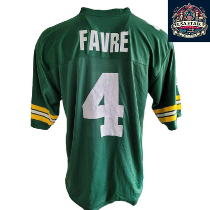 Brett Favre Jersey 4 Green Bay Packers NFL Reversible XL - Game Day Classic Gear - USASTARFASHION