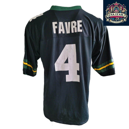 Brett Favre Jersey 4 Green Bay Packers NFL Reversible XL - Game Day Classic Gear - USASTARFASHION