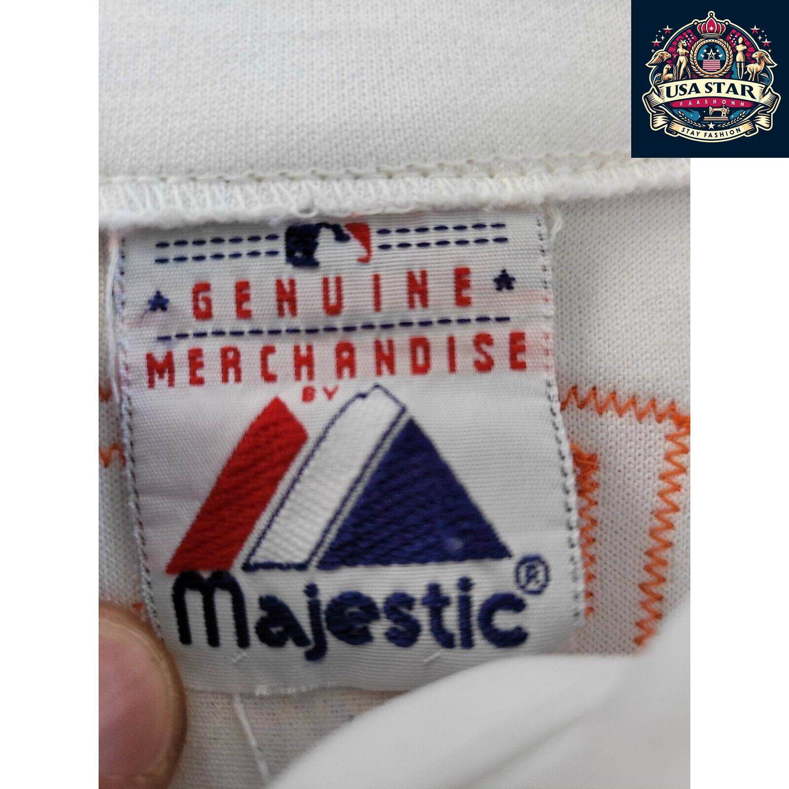 Brian Roberts 1 Authentic Baltimore Orioles Jersey Majestic Youth Size L - Classic White Design - USASTARFASHION