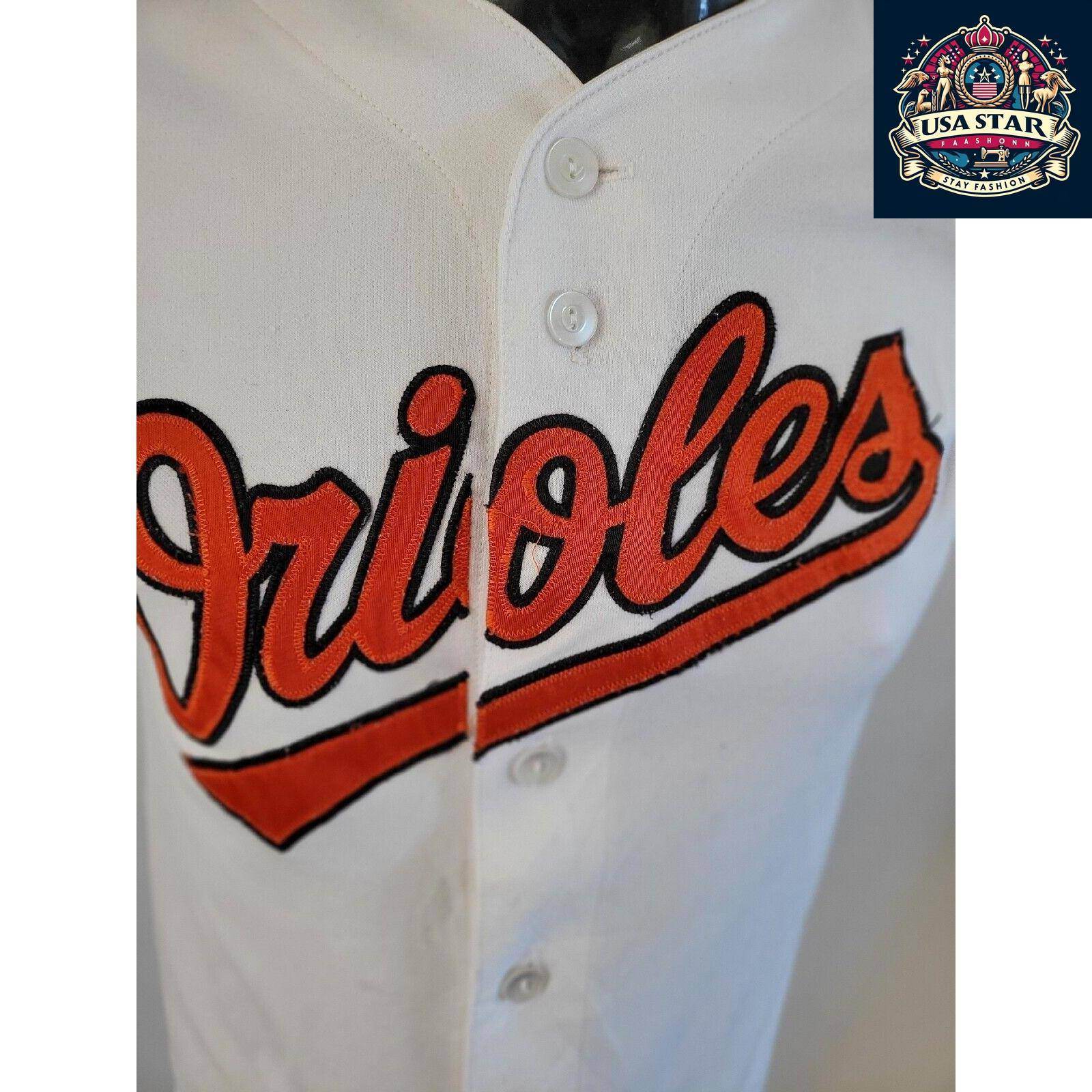 Brian Roberts 1 Authentic Baltimore Orioles Jersey Majestic Youth Size L - Classic White Design - USASTARFASHION