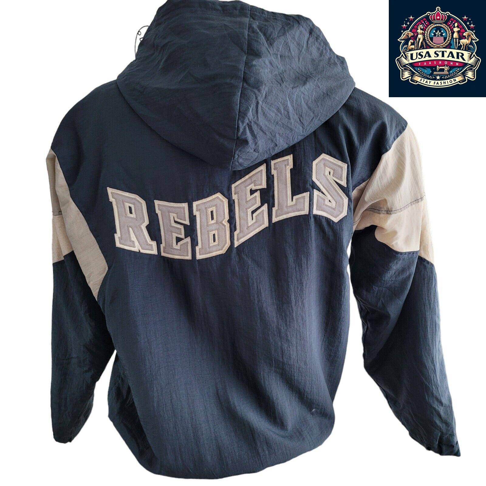 Butwin Rebel Jacket Made in USA, Size M, Classic Navy, Vintage Quality Fashion Statement - USASTARFASHION