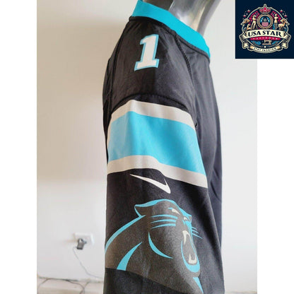 Cam Newton 1 Carolina Panthers Football Jersey Youth Size LG 14 - 16 - Stylish & Comfortable - USASTARFASHION