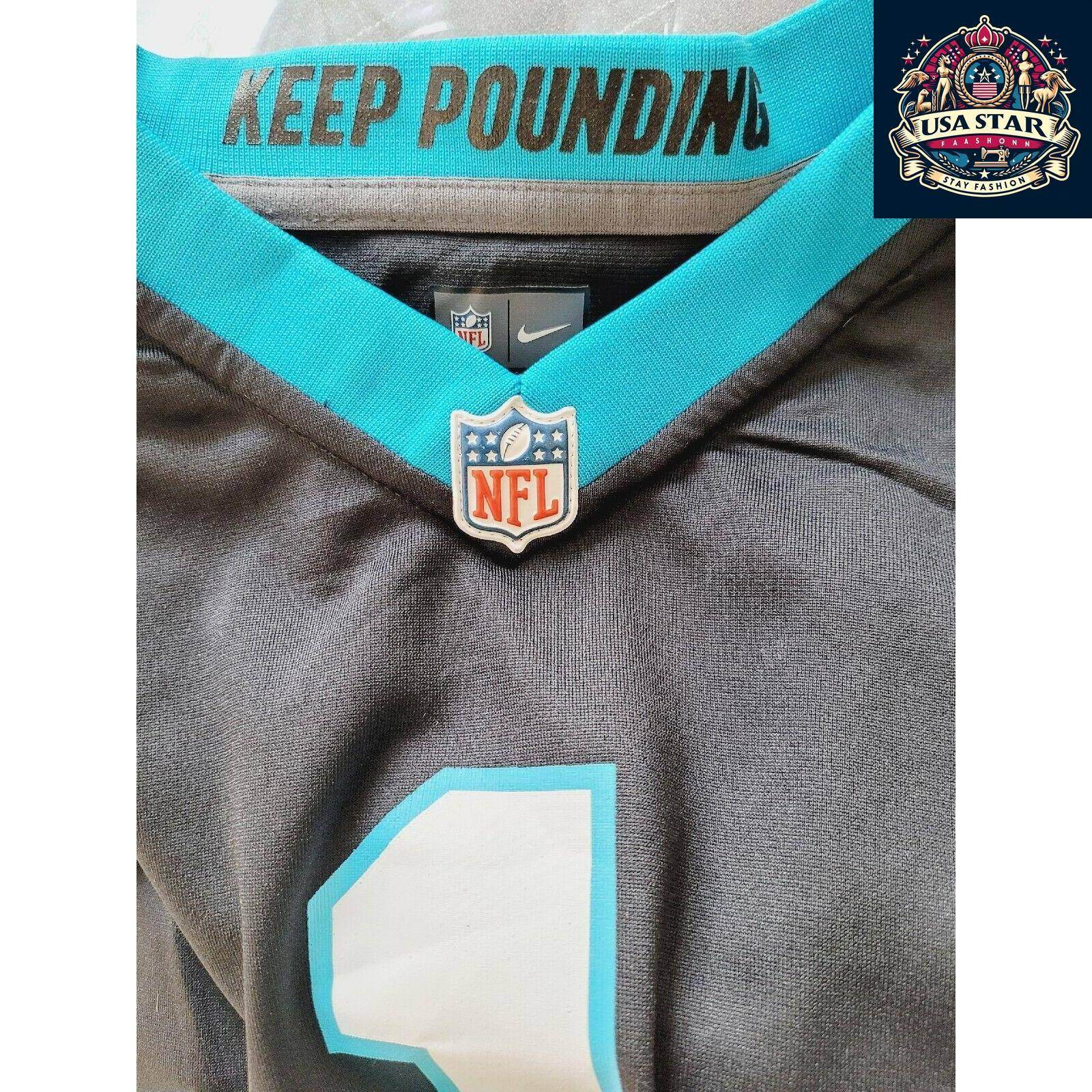 Cam Newton 1 Carolina Panthers Football Jersey Youth Size LG 14 - 16 - Stylish & Comfortable - USASTARFASHION