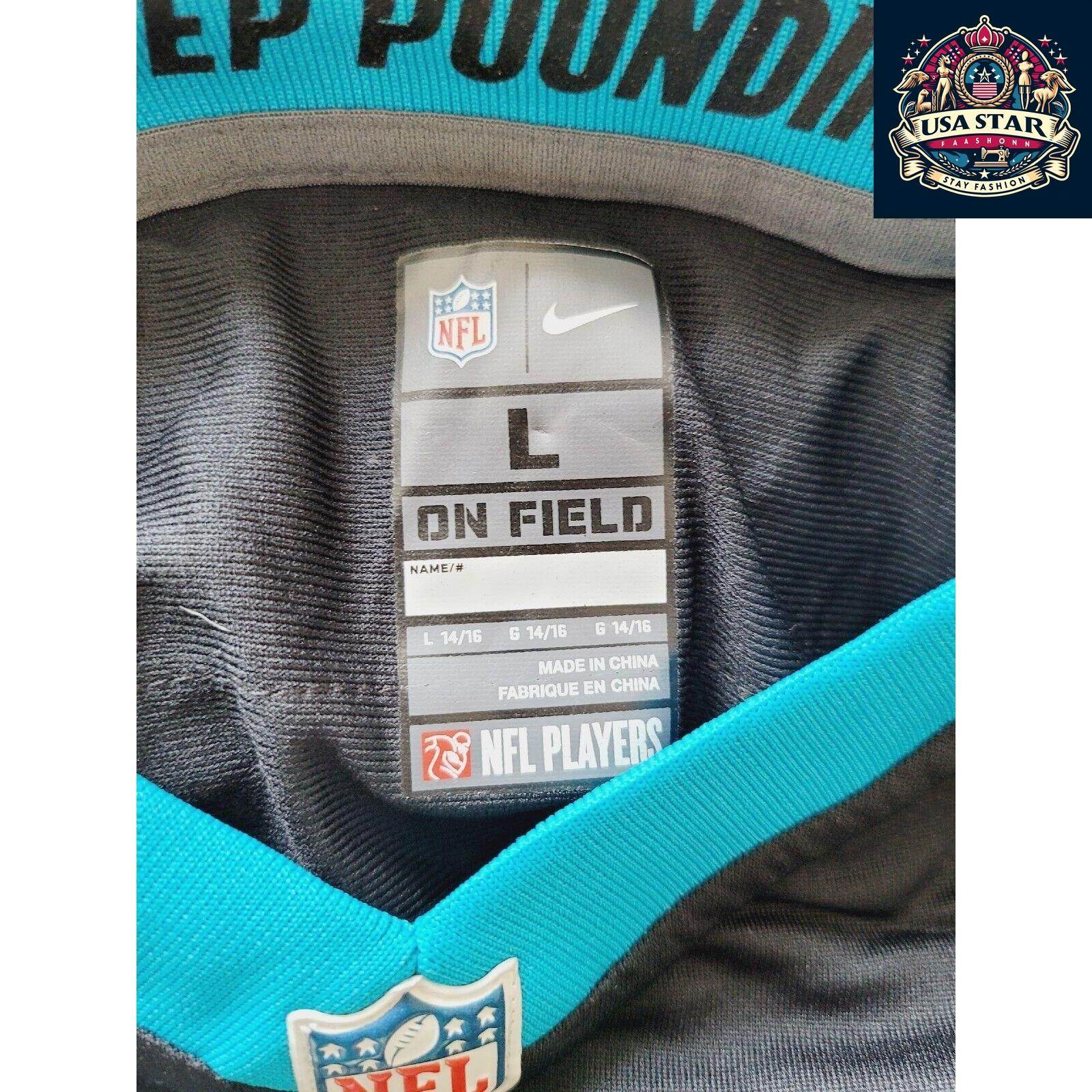 Cam Newton 1 Carolina Panthers Football Jersey Youth Size LG 14 - 16 - Stylish & Comfortable - USASTARFASHION