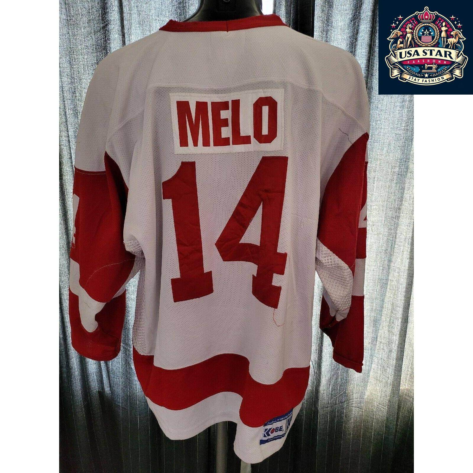 Canada Eagles Jersey NHL KOBE Melo 14 XL - Vintage Style, Quality Construction, Eye - Catching Design - USASTARFASHION