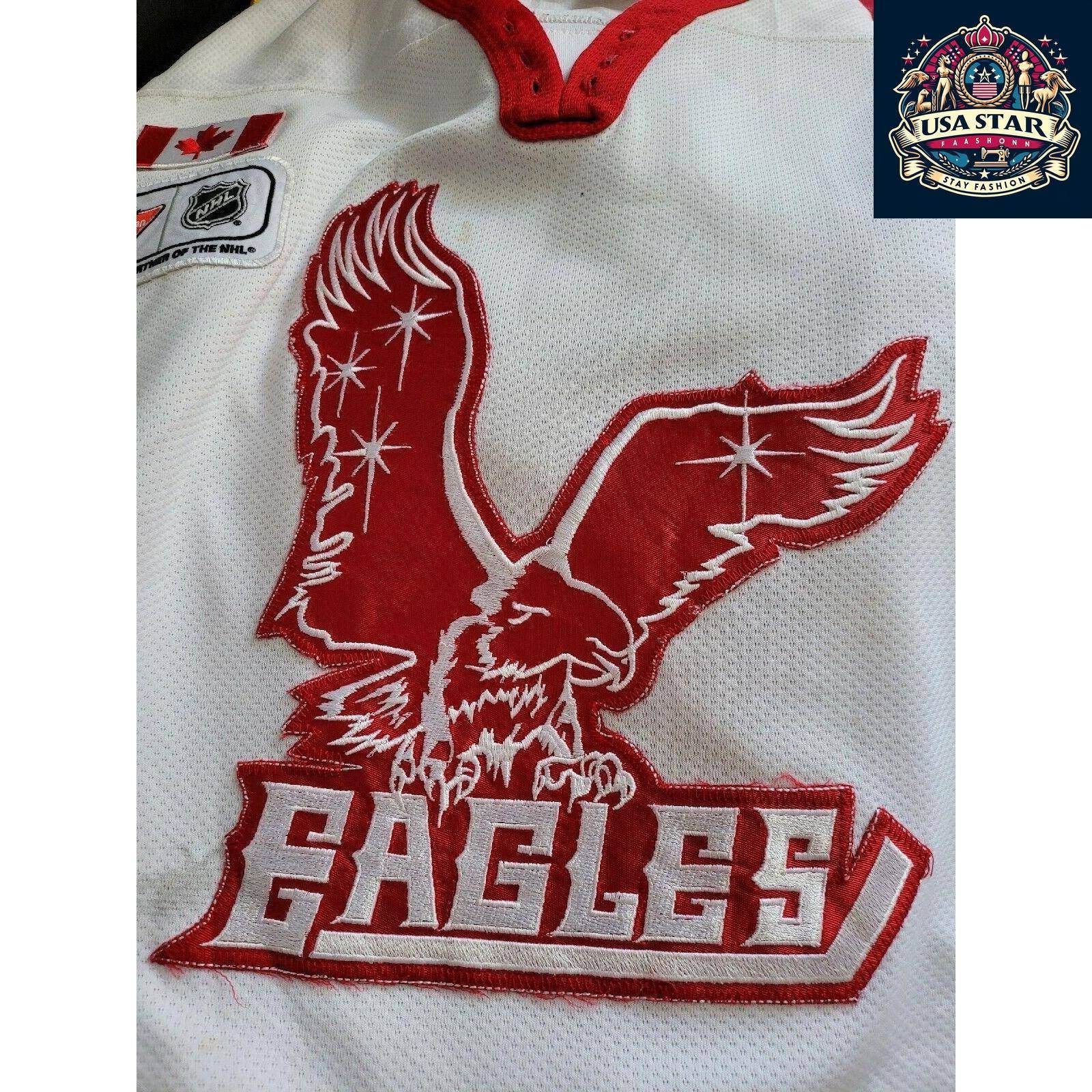 Canada Eagles Jersey NHL KOBE Melo 14 XL - Vintage Style, Quality Construction, Eye - Catching Design - USASTARFASHION