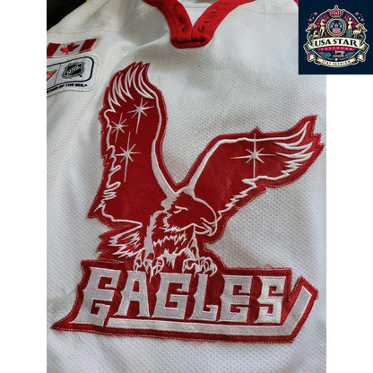 Canada Eagles Jersey NHL KOBE Melo 14 XL - Vintage Style, Quality Construction, Eye - Catching Design - USASTARFASHION