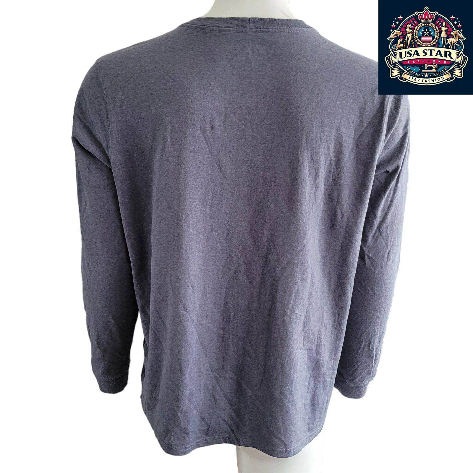 Carhartt Youth Long Sleeve T-Shirt Gray XL (16 - 18) - Soft, Durable Crew Neck for Everyday Wear - USASTARFASHION