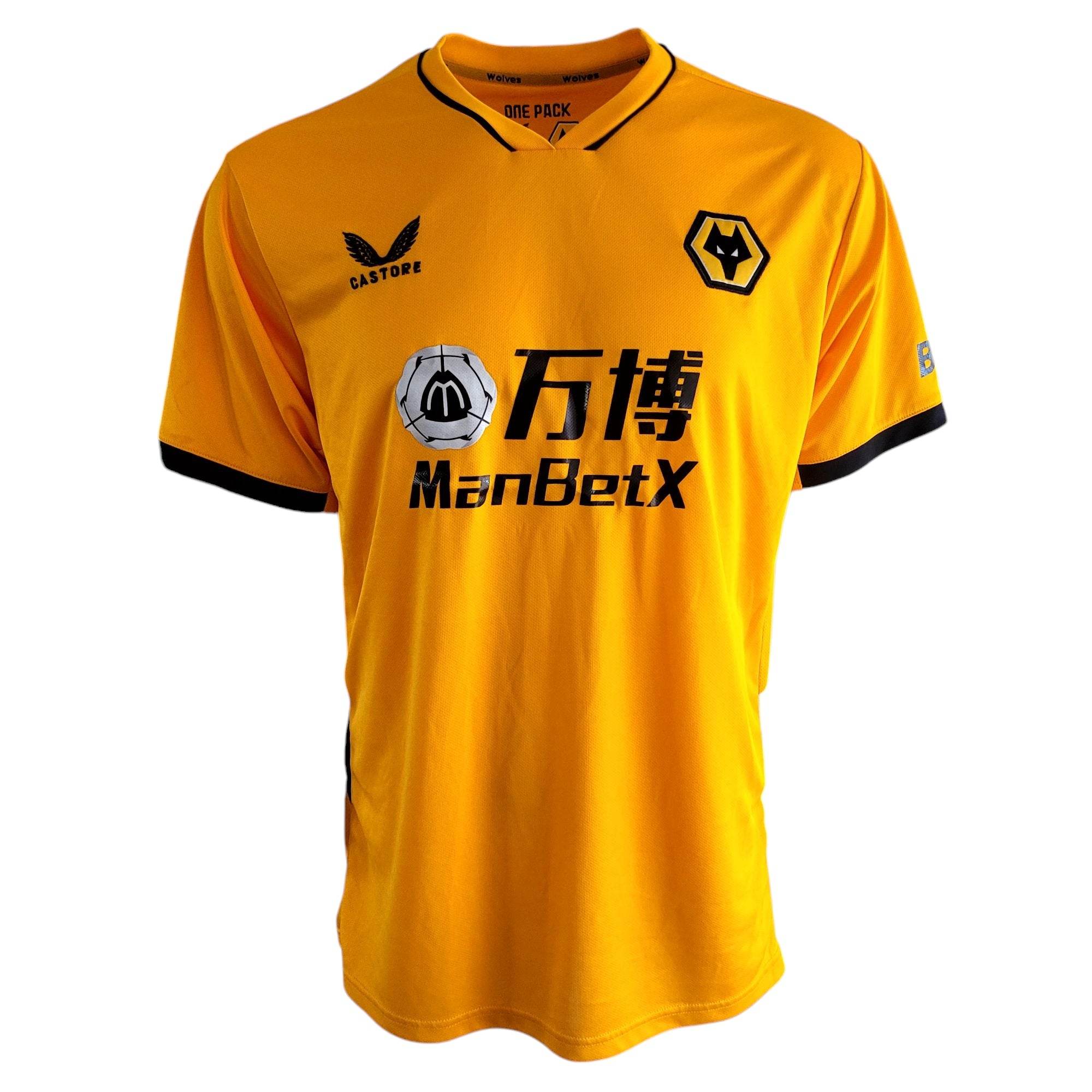 Castore Wolverhampton Wanderers 2021/22 Home Jersey – 3XL - USASTARFASHION