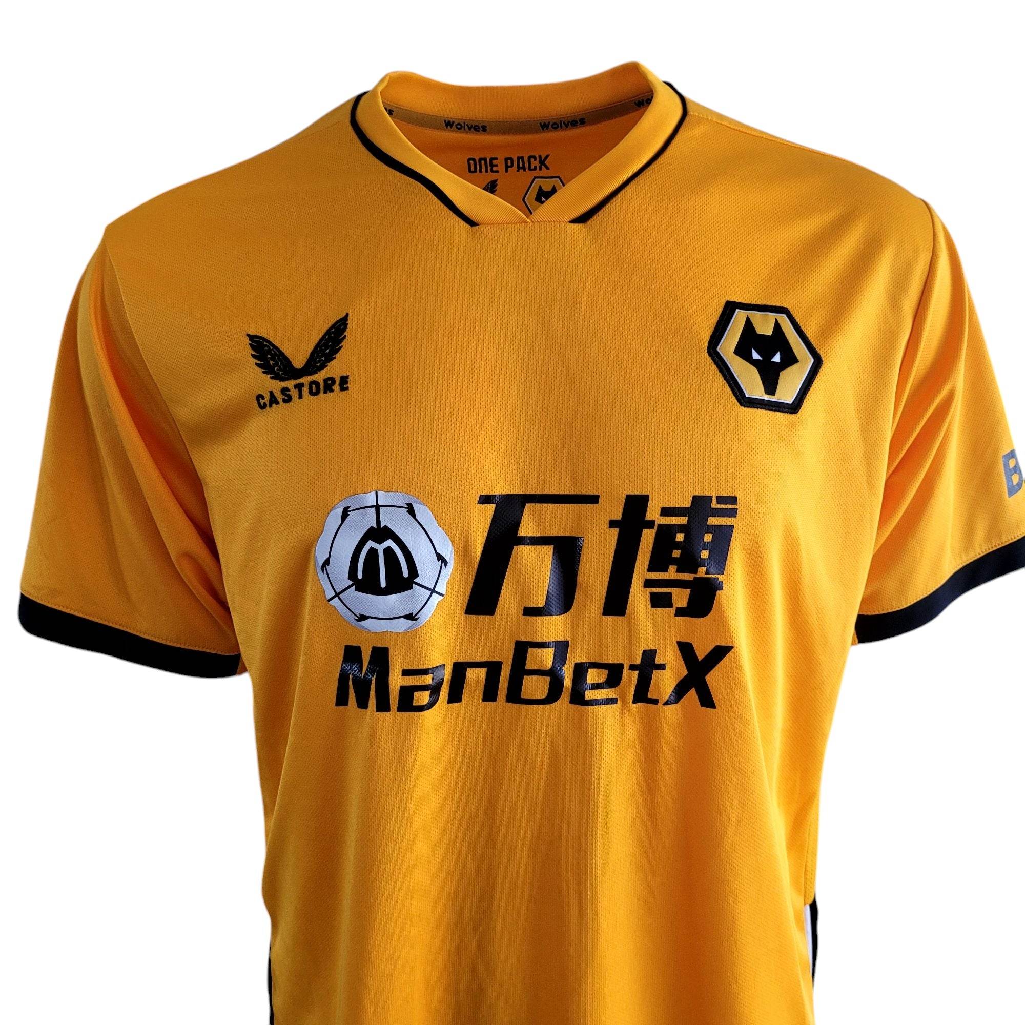 Castore Wolverhampton Wanderers 2021/22 Home Jersey – 3XL - USASTARFASHION