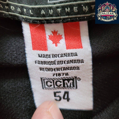 CCM Reebok NHL Chicago Blackhawks Jonathan Toews 19 Jersey Size 54 (L) - Stylish Black Design - USASTARFASHION