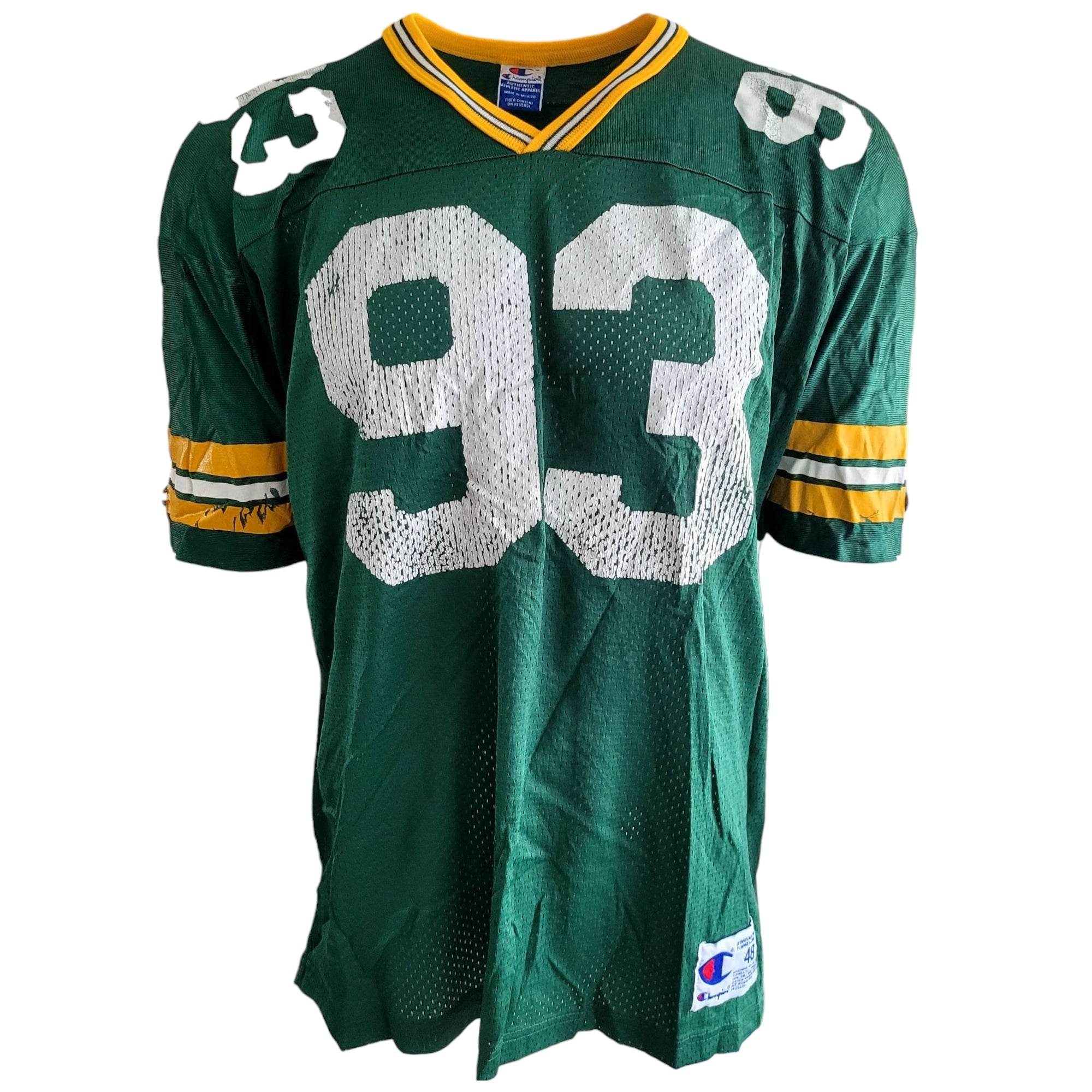 Vintage Champion Green Bay Packers 93 Gilbert Brown Jersey - Size 48 - USASTARFASHION