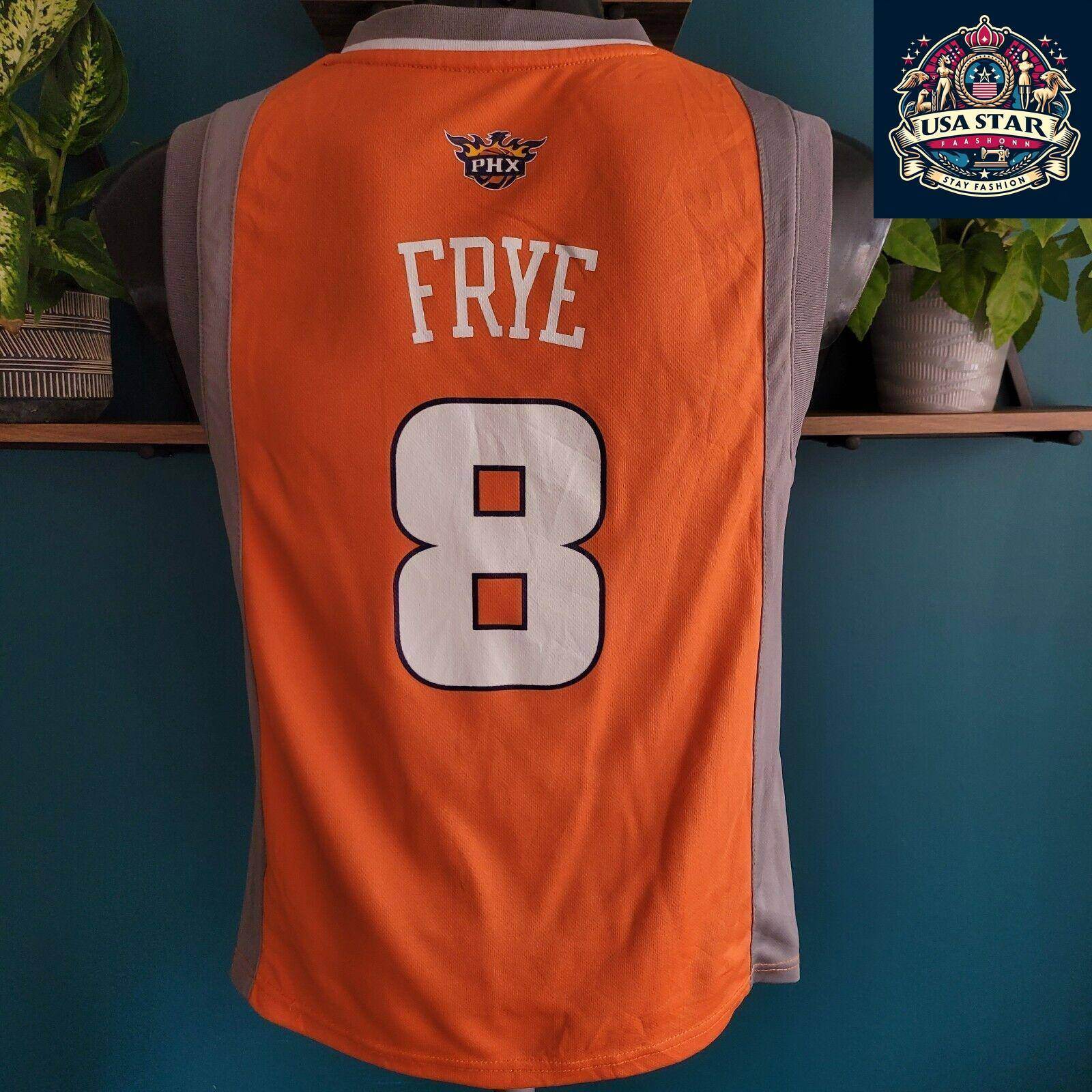 Channing Frye 8 Phoenix Suns Jersey - Vintage Adidas, Classic Fit, Moisture - Wicking, Medium Size - USASTARFASHION