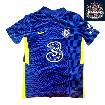 Chelsea FC Kids Shirt Nike Home Size M Dri - FIT Blue Personalized Arthur 6 - USASTARFASHION