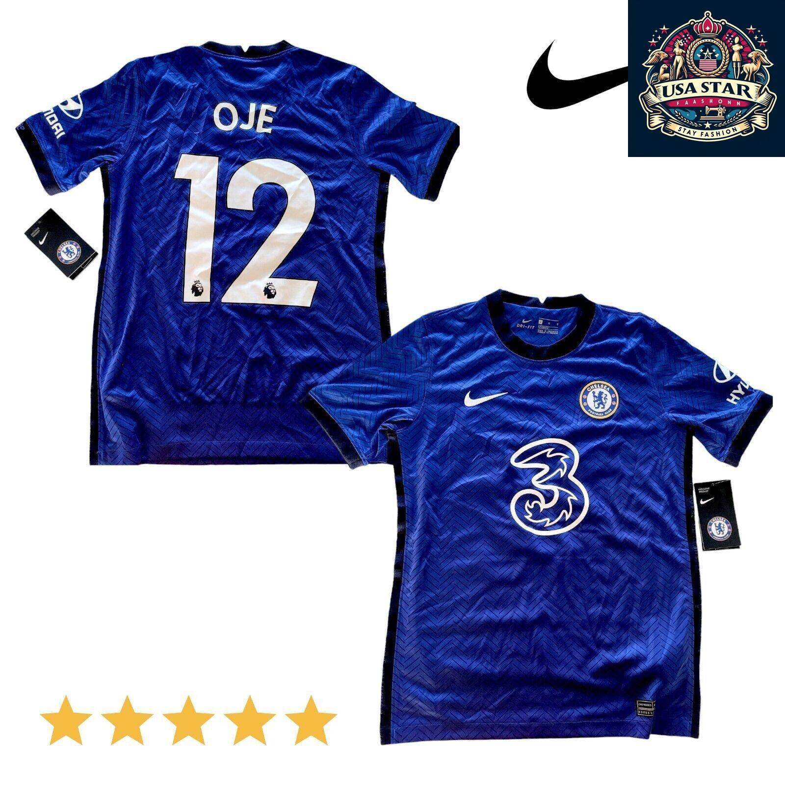 Chelsea FC Youth Home Shirt 2020/21 - Nike Dri - Fit, Lightweight, Breathable, Size L - USASTARFASHION
