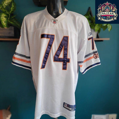 Chicago Bears Jersey 74 Williams Men's Size 52 - Authentic On Field Game Day Style - USASTARFASHION