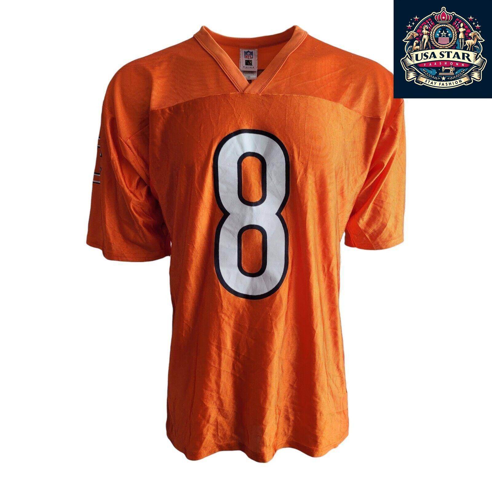 Chicago Bears Jersey Rex Grossman 8 - Size L, 100% Polyester, Authentic Reebok Merchandise - USASTARFASHION
