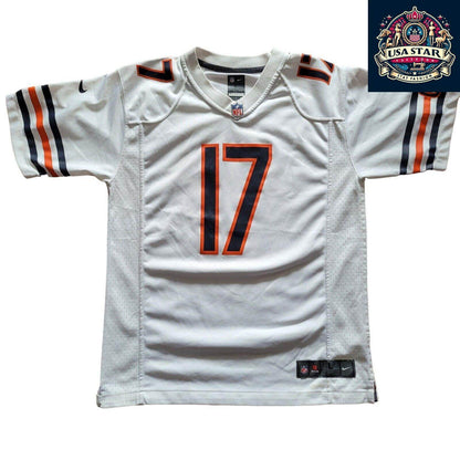Chicago Bears Youth Jersey Size L, Authentic Jeffery 17 for Ages 16 - 18, Stylish & Durable - USASTARFASHION