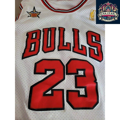 Chicago Bulls Jersey 23 Michael Jordan Hardwood Classics Mitchell & Ness, Size L - USASTARFASHION