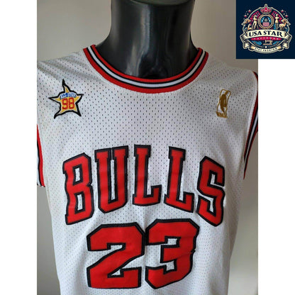 Chicago Bulls Jersey 23 Michael Jordan Hardwood Classics Mitchell & Ness, Size L - USASTARFASHION
