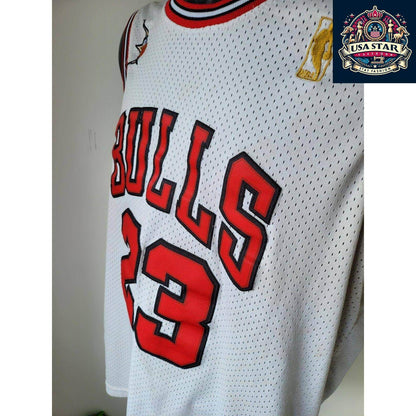 Chicago Bulls Jersey 23 Michael Jordan Hardwood Classics Mitchell & Ness, Size L - USASTARFASHION