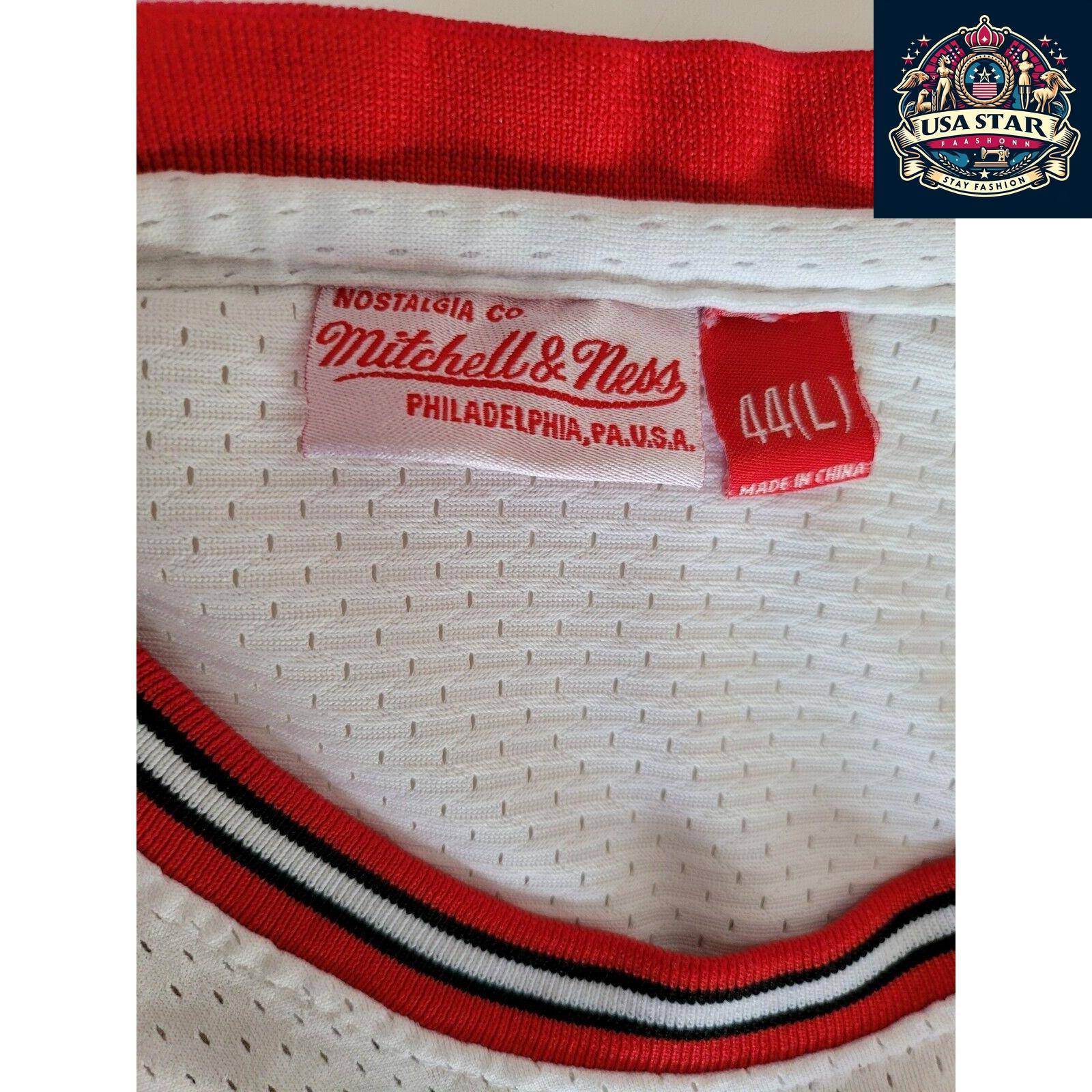 Chicago Bulls Jersey 23 Michael Jordan Hardwood Classics Mitchell & Ness, Size L - USASTARFASHION