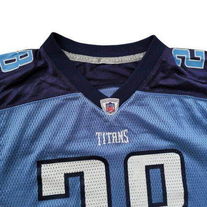 Chris Johnson 28 Tennessee Titans YOUTH Sizes L Reebok Jersey - USASTARFASHION