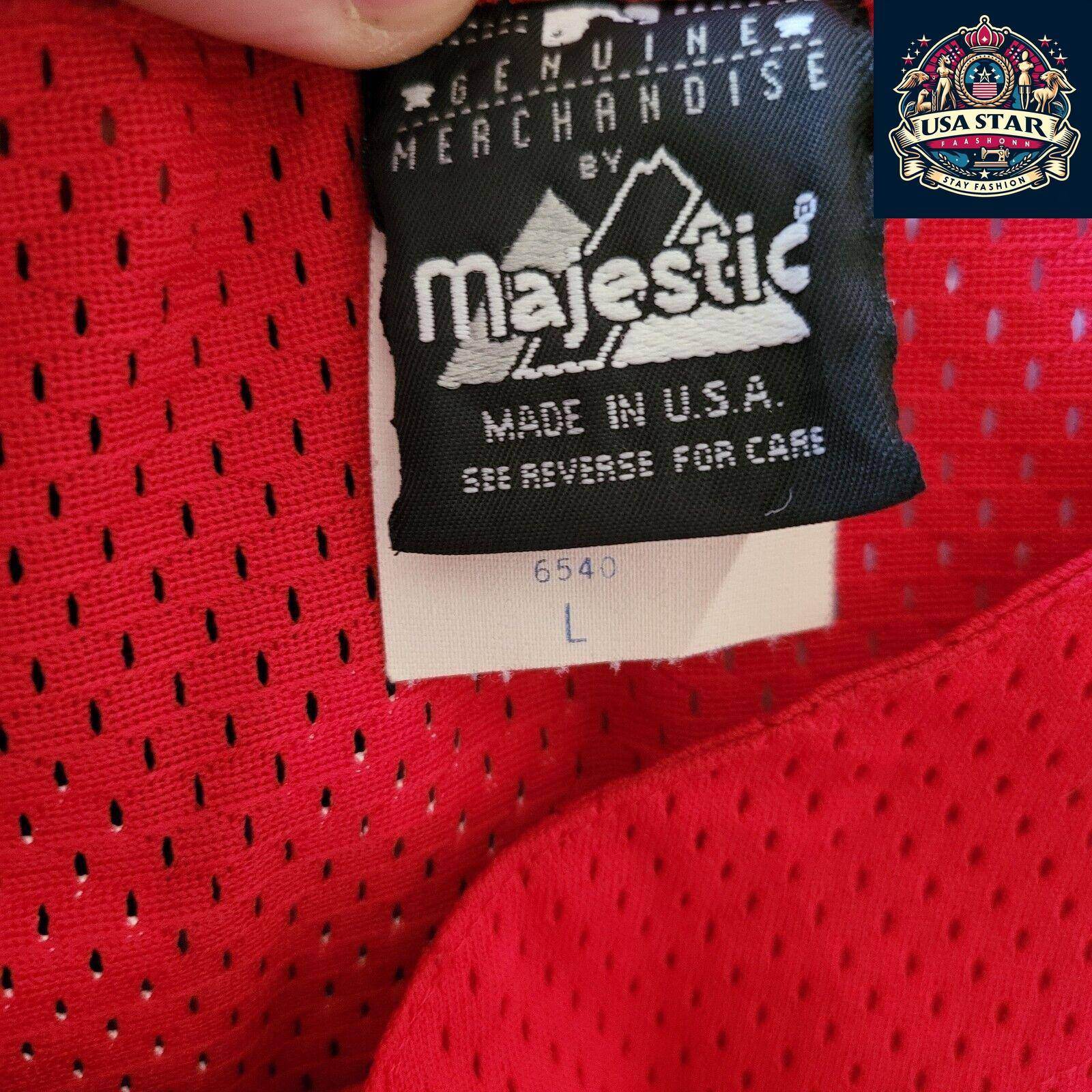 Cincinnati Reds Jersey 30 Ken Griffey Jr. Majestic Shirt L - Quality, Durable, Stylish Fit - USASTARFASHION
