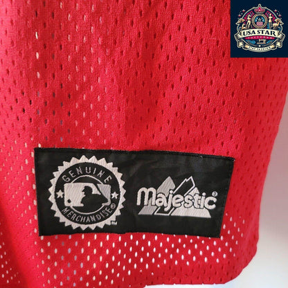 Cincinnati Reds Jersey 30 Ken Griffey Jr. Majestic Shirt L - Quality, Durable, Stylish Fit - USASTARFASHION