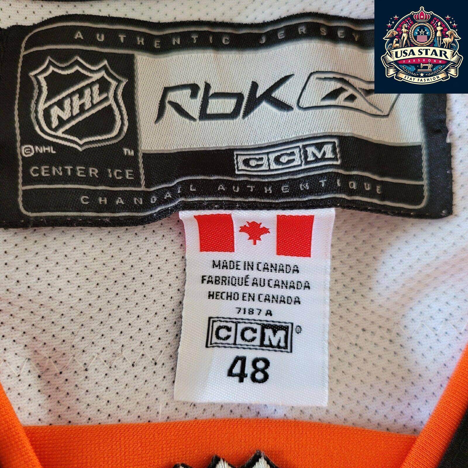 Claude Giroux 28 Philadelphia Flyers Jersey Size L 48 NHL Ice Hockey by CCM/Reebok - USASTARFASHION