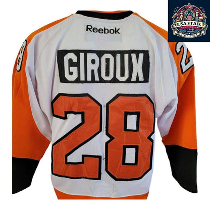 Claude Giroux 28 Philadelphia Flyers Jersey Size L 48 NHL Ice Hockey by CCM/Reebok - USASTARFASHION