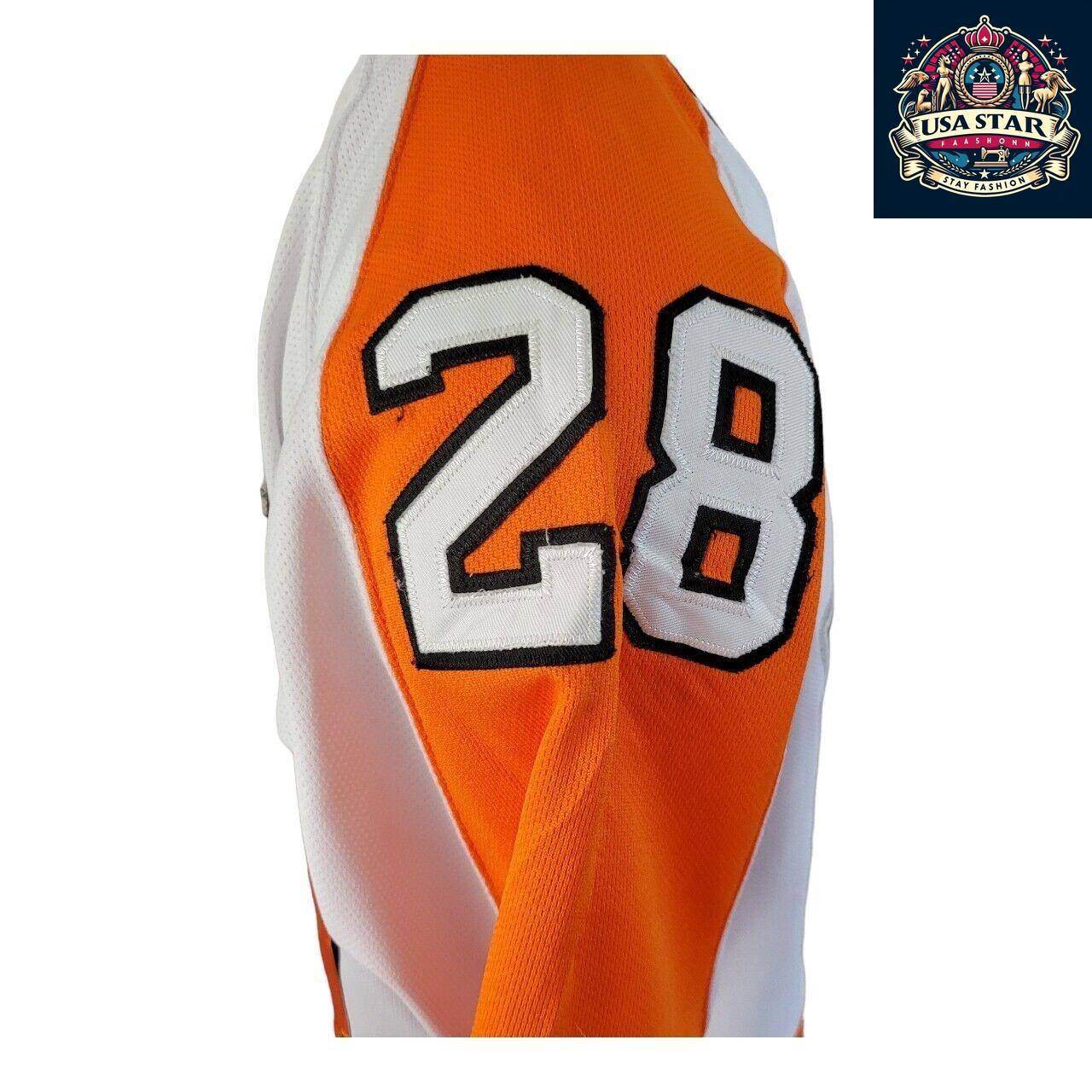 Claude Giroux 28 Philadelphia Flyers Jersey Size L 48 NHL Ice Hockey by CCM/Reebok - USASTARFASHION