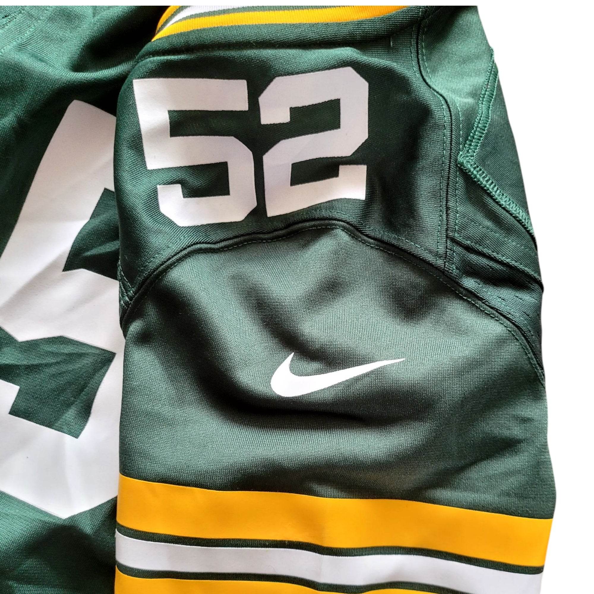Clay Matthews 52 Green Bay Packers Women's Jersey (Size S) - USASTARFASHION